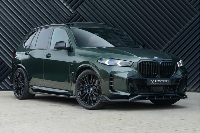 BMW X5 xDrive50e LCI M-sport Pro ACC Pano M Seats Alcantara Hemel Massage Stoelvent. Luchtvering Skyloun, Head Up 360 Kristal HarmanK Trekhaak
