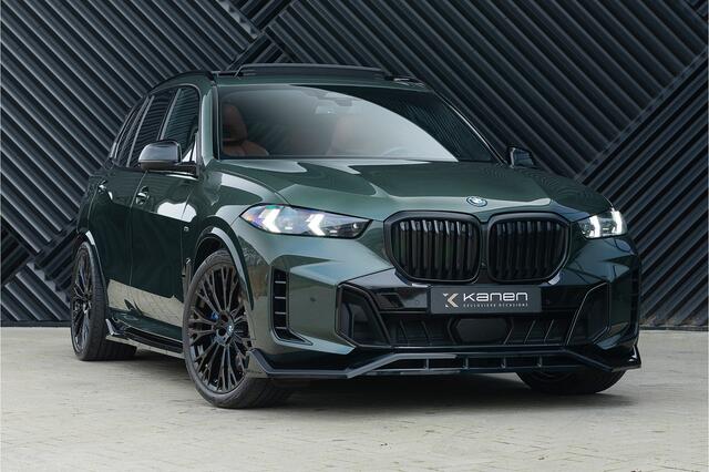 BMW X5 xDrive50e LCI M-sport Pro ACC Pano M Seats Alcantara Hemel Massage Stoelvent. Luchtvering Skyloun, Head Up 360 Kristal HarmanK Trekhaak