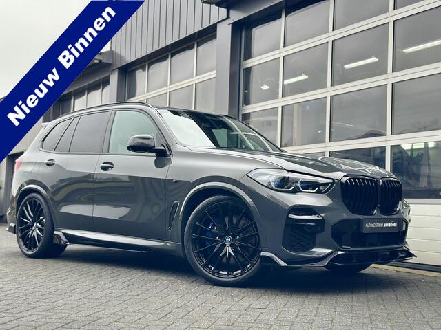 BMW X5 xDrive45e | M-Sport | Individual | Dravitgrau | Panodak | Beige Leer | Laser | Trekhaak | Head-Up | VOL | Incl btw