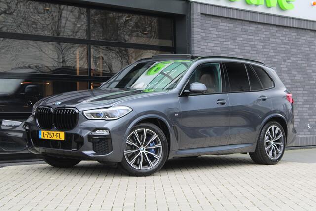 BMW X5 xDrive45e High Executive | M-SPORT | NAP | PANO | HUD | 360 | KEYLESS | ELEK TREKHAAK | H/K | LASER | ALCANTARA |