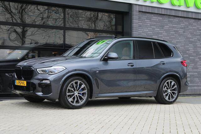 BMW X5 xDrive45e High Executive | M-SPORT | NAP | PANO | HUD | 360 | KEYLESS | ELEK TREKHAAK | H/K | LASER | ALCANTARA |