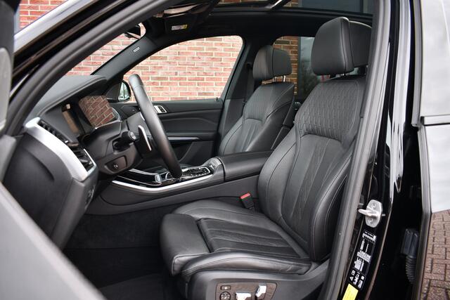 BMW X5 xDrive40d M-Sport 7pers Pano Luchtv ACC Trekh H/K HUD 22inch 4WS Comf-seat