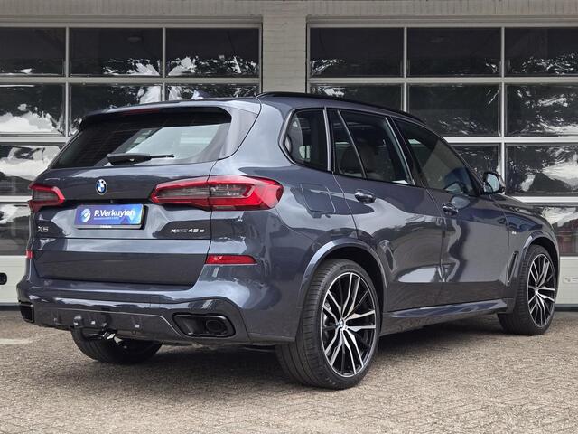 BMW X5 XDRIVE45E M SPORT | DRIVING PROFF. | PANORAMA | 360 CAMERA | SPORTSTOELEN | LASER | TREKHAAK |