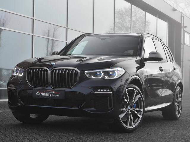 BMW X5 M50d M-Sportpakket Grijs-kenteken Laser-LED H&K Pano Head-Up Swarovski 22-Inch Ex.BTW
