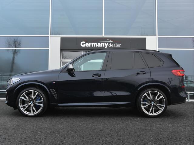 BMW X5 M50d M-Sportpakket Grijs-kenteken Laser-LED H&K Pano Head-Up Swarovski 22-Inch Ex.BTW