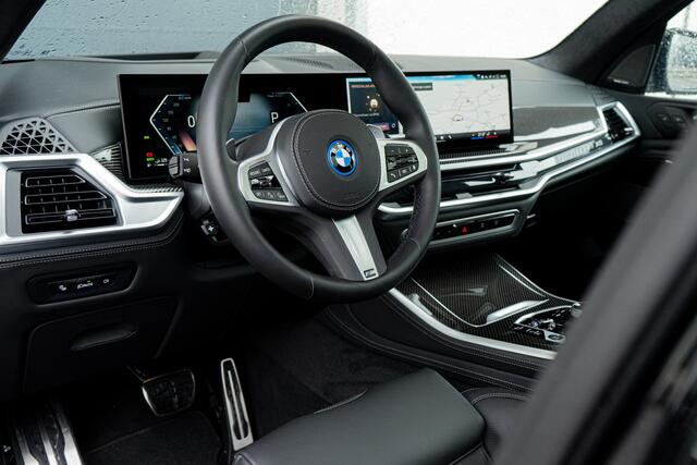 BMW X5 xDrive50e LCI M-sport Pro ACC Pano Massage Achterasb. Kristal Stoelvent Head Up 360 HarmanK Trekhaak