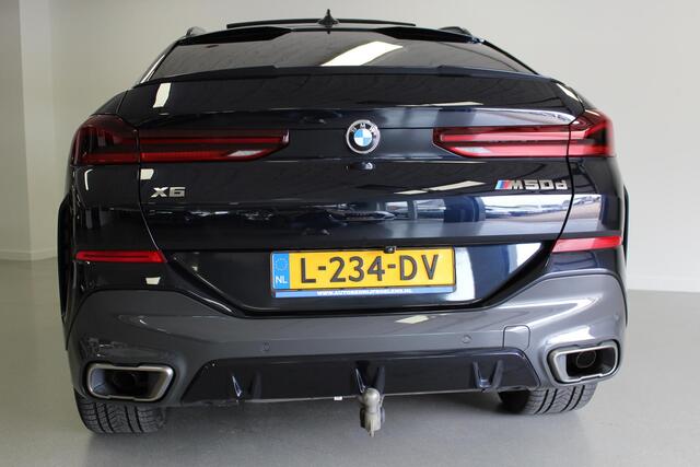 BMW X6 M50d High Executive | 400PK | ACC | HUD | TRHAAK | 360CAM | LASER-LED | CARPLAY | KEYLESS | VOL! |