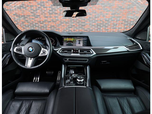 BMW X6 M50i High Executive | Manhattan - Sky - Iconic Glow - Vol leder
