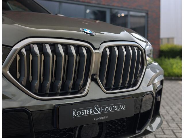 BMW X6 M50i High Executive | Manhattan - Sky - Iconic Glow - Vol leder
