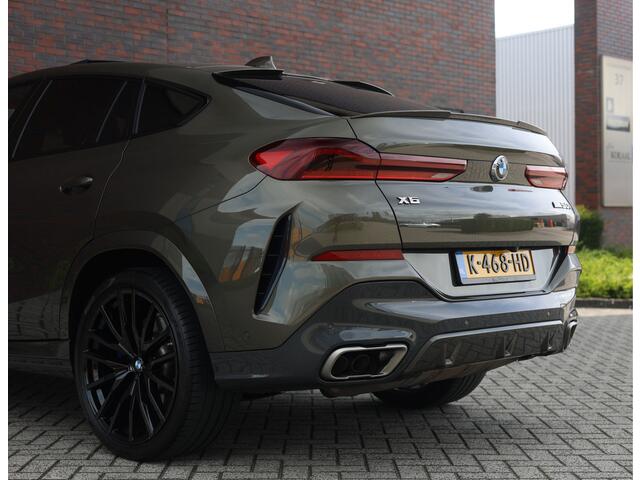 BMW X6 M50i High Executive | Manhattan - Sky - Iconic Glow - Vol leder