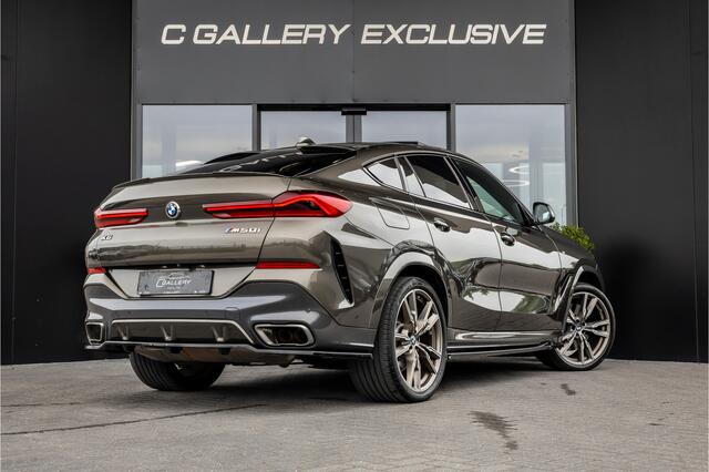 BMW X6 M50i High Executive - Origineel NL | BTW | M Sport | Panorama | Laser | H&K | Elek. Trekhaak | Memory