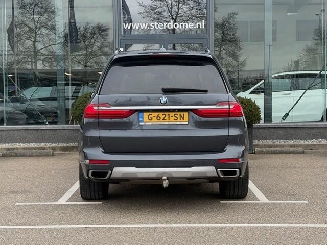 BMW X7 xDrive40i 6p. l 340 PK l Panodak Skylounge l LASER l HUD l 3500 Ahw gewicht l Memory l B &W l 360 Camera l Stuurverw. l Stoelverwarming l Distronic l