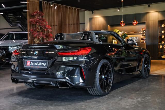 BMW Z4 Roadster M40i High Exe Black Edition Plus !6900KM!Sportstoelen+ Leder/ Verwarming/ Memory, Head-Up, Harman-Kardon, ACC, BMW Live Dash, Keyless, Camera, DAB, Innovatie/ Parkeer/ Driving Ass/ Uitrusting/ Ambiente/ Spiegel Pakket, Stuurverwarming, Lmv 20''