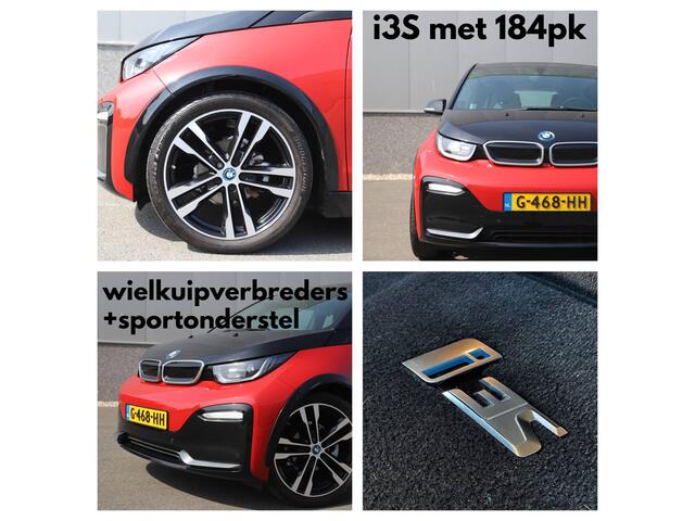 BMW i3 S Executive 184pk 120Ah 42 kWh/Camera/Carplay/W-pomp/20"/3-Fase