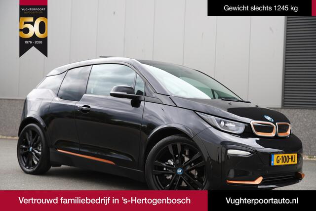 BMW i3 S 184pk /120Ah 42 kWh*RoadStyle*/Sunroof/Adaptive/H-Kardon/Carplay/W-pomp/3-fase