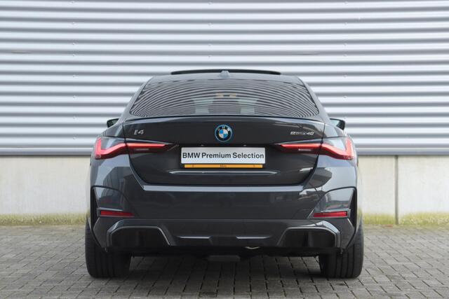 BMW i4 eDrive40 | High Executive / M Sportpakket Pro / Panodak / Driving Assistant Prof. / Harman Kardon / M Sportstoelen / Trekhaak | Easter