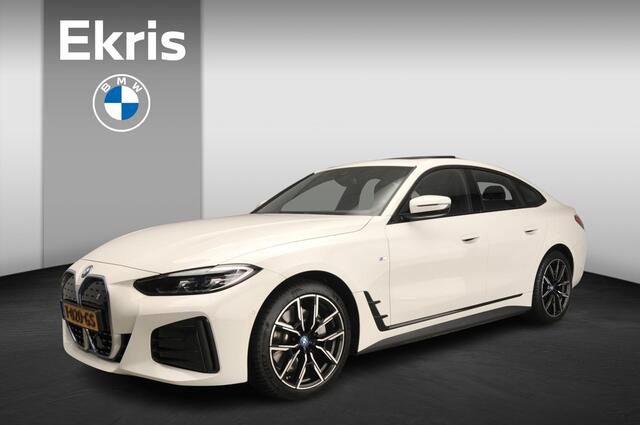 BMW i4 Gran Coupe eDrive40 | M-Sportpakket | LED | Navigatie | Schuifdak | Elektr. zetels | DAB | Harman-kardon sound | Alu 19 inch