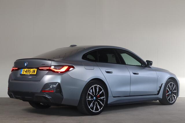 BMW i4 M-Sport eDrive40 84 kWh NL-Auto!! Individual Frozen Pure Grey Mettalic
