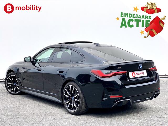 BMW i4 M50 544Pk High Executive 84 kWh Elektrisch verstelbare stoelen | Trekhaak 1600kg | Schuif/Kanteldak | Driving Assistant Professional | Harman Kardon Sound System | Head Up Display | Verwarmbaar stuurwiel | Interieurlijsten Carbon Fibre | Parking Assist.