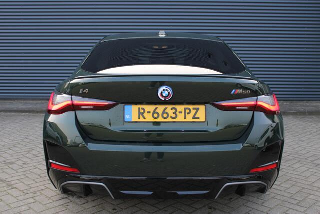 BMW i4 M50 High Executive 84 kWh 544PK Laser Leer 360-Camera Adaptive-Cruise Head-Up
