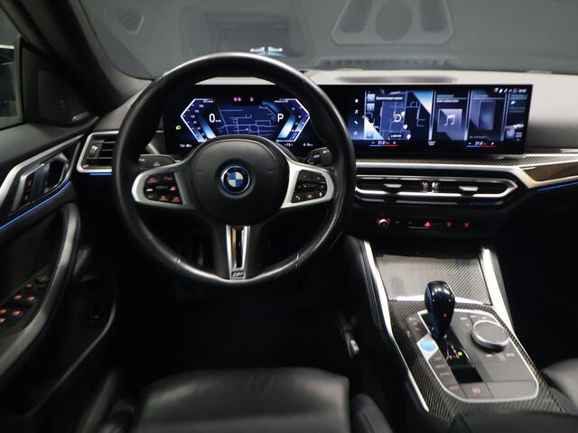 BMW i4 M50 High Executive 84 kWh SOH 94% [SCHUIFKANTELDAK, MEMORY SEATS, HARMAN/KARDON, APPLE CARPLAY, ANDROID, KUIPSTOELEN, HEAD-UP, ADAPTIVE CRUISE, 360 CAMERA, STOELVERWARMING, NIEUWSTAAT]