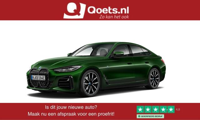 BMW i4 eDrive40 High Executive 84 kWh M Sport - Panoramadak - Active Cruise Control - Getinte ruiten - Elektrisch verwarmde voorstoelen - Comfort Acces - Ambiance verlichting - Harman Kardon -