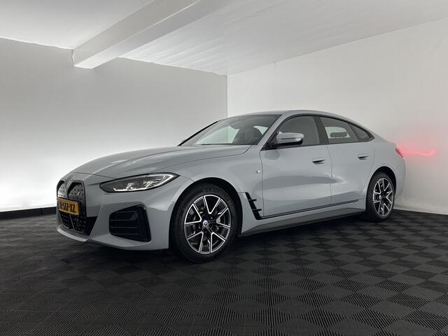 BMW i4 eDrive40 84 kWh [ 3-Fase ] (INCL.BTW) *LEATHER-MICROFIBRE | FULL-LED | ADAPTIVE-CRUISE | HEATED-SPORTSEATS | CAMERA | DAB | WIDESCREEN-DIGI-COCKPIT | NAVI-FULLMAP | ECC | PDC | 18''ALU*