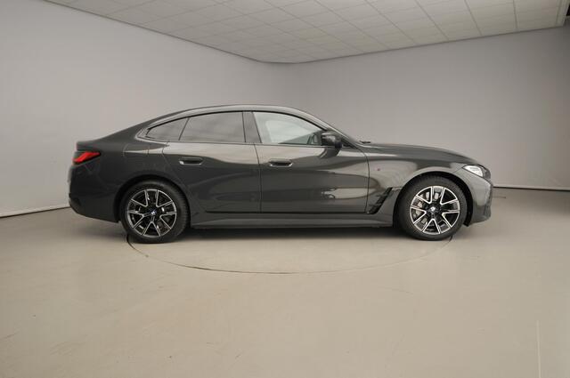 BMW i4 Gran Coupe eDrive40 | M-Sportpakket | LED | Leder | HUD | Active cruise | Sportstoelen | Stoelverwarming | DAB | Harman-kardon sound | Alu 19 inch