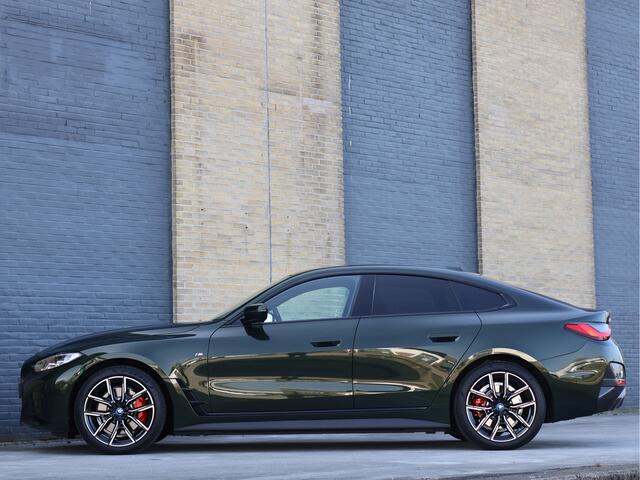 BMW i4 Gran Coupe eDrive40 84 kWh M Sport | Sanremo Green | Widescreen | Live Cockpit | Haak | Org. NL