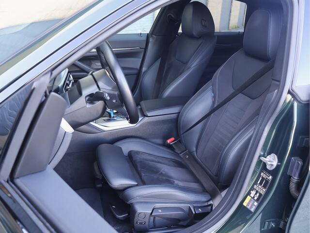 BMW i4 Gran Coupe eDrive40 84 kWh M Sport | Sanremo Green | Widescreen | Live Cockpit | Haak | Org. NL