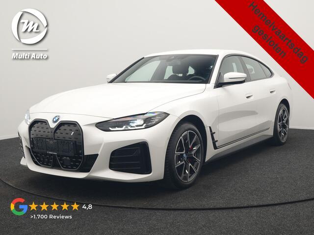 BMW i4 eDrive35 M Sport 70 kWh 286pk Dealer O.H | Trekhaak Af Fabriek | Adaptive Cruise | 360 Camera | Alcantara Sportstoelen Verwarmd | Widescreen Navi | Apple Carplay | Virtual | DAB | 18" L.M |