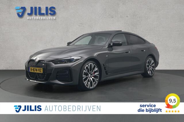 BMW i4 M50 High Executive 84 kWh | Schuif-/kanteldak | Lederen bekleding | LED koplampen