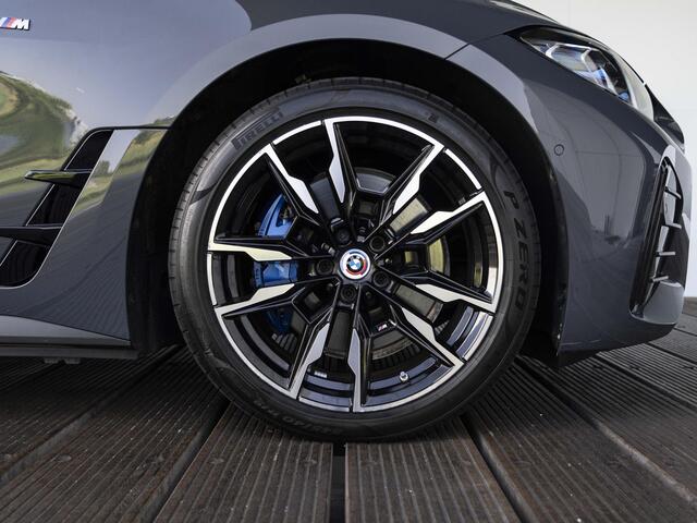 BMW i4 Gran Coupé M50 | M Sportpakket | High Executive | Stuurwielrand verwarmd | Adaptief M Onderstel | Glazen schuif-/kanteldak | Driving Assistant Professional | Trekhaak