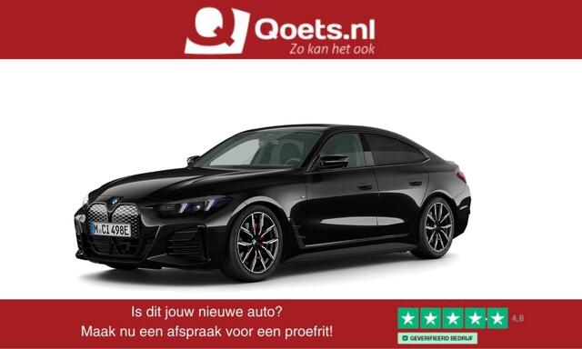 BMW i4 eDrive40 M Sport Pro Edition 84 kWh Trekhaak - Harman Kardon - Head up - Stuurwielrand verwarmd - Getinte ruiten - Comfort Acces - Parking Assistant Plus - M achterspoiler -