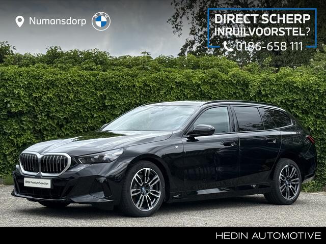 BMW i5 Touring eDrive40 | M-Sport | 19'' | Driv. Ass. Plus | Driv. Ass. | Adapt. LED | Camera | Getint glas | Stoelverw.