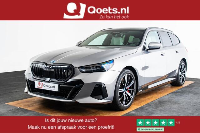 BMW i5 Touring xDrive40 84 kWh M Sport Pro - Trekhaak - Panoramdak - Driving Assistant Professional - Head up - Harman Kardon - stoelventilatie - stoelverwarming voor/achter - Iconic Glow - Comfort Access -