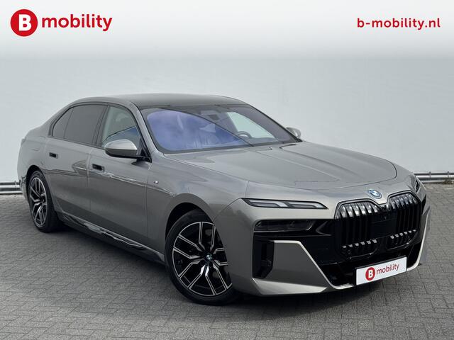 BMW i7 xDrive60 106 kWh M-Sport Pro SOH 98% Trekhaak Panoramadak | Bowers&Wilkins | Soft Close | Stoelventilatie/Massage/Verwarming
