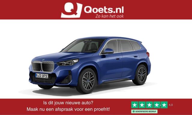 BMW iX1 eDrive20 M Sport - Trekhaak - Head up - Driving Assistant Professional - Getinte ruiten - Stuurwielrand verwarmd - Sportstoelen - Parking Assistant Plus - Comfort Access - Stoelverwarming voor -