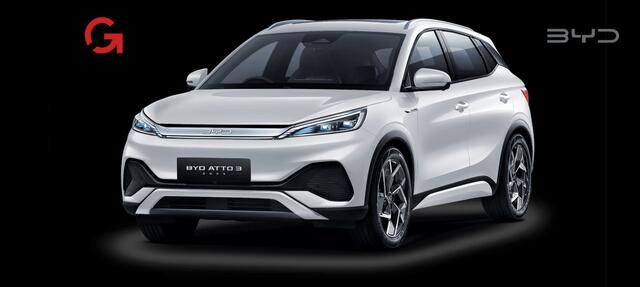 BYD Atto 3 Design 60 kWh Design | 420 WLTP | 360 camera | Warmtepomp | 12,8 " multimediascherm | schuif-/kanteldak |