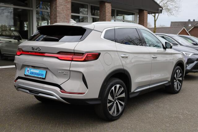 BYD Seal U 1.5 DM-i FWD Boost ZWART-LEER CARPLAY PANO 360-CAMERA STOELVENTILATIE STUUR/STOELVERW. HUD ADAPTIVE-CRUISE CLIMA NAVI 2XPDC 19''LMV ENZ ENZ!