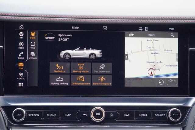 Bentley CONTINENTAL GTC V8S | Rotating display | 1e Eig. | 22" | Night Vision |