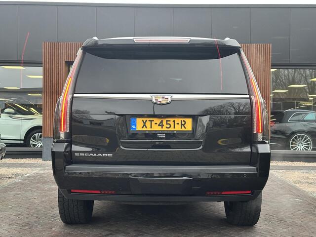 Cadillac ESCALADE 6.2 V8 Platinum Schuifdak Adapt. Cruise Massage Stoelvent. BOSE Multimedia Trekhaak 22''LM
