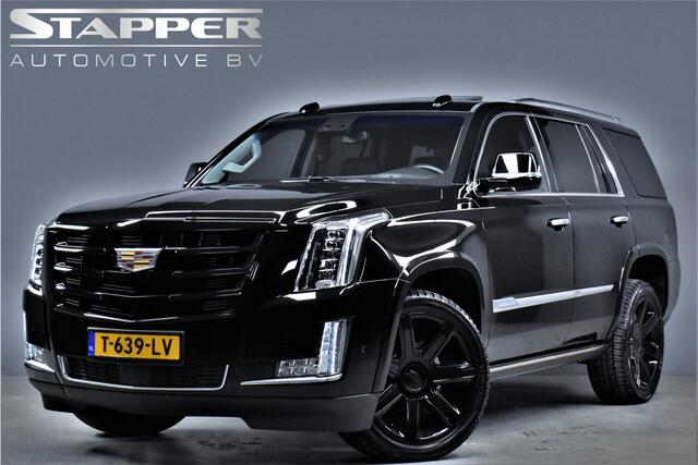 Cadillac ESCALADE 6.2 V8 426pk Premium 7-Pers Schuifdak/Trekhaak/Bose/Led/Leer/HUD/Carplay/Keyless/Cameras