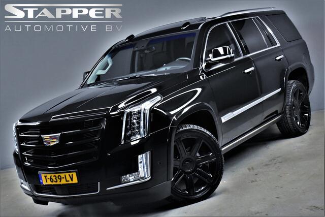 Cadillac ESCALADE 6.2 V8 426pk Premium 7-Pers Schuifdak/Trekhaak/Bose/Led/Leer/HUD/Carplay/Keyless/Cameras