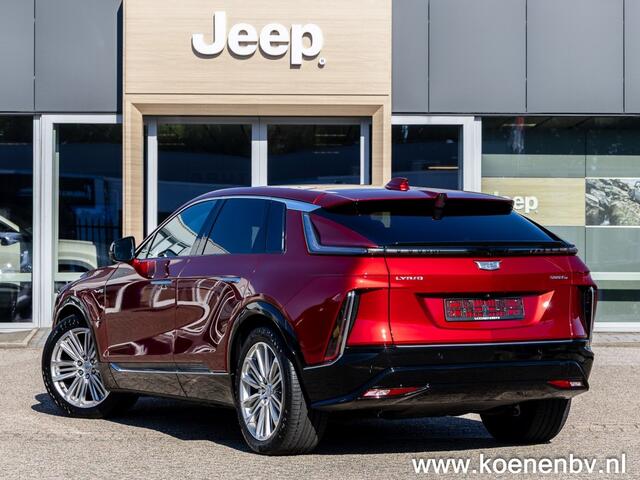 Cadillac Lyriq Luxury Level 3 600 E4 AWD 528PK EV/ 530 KM WLTP Actieradius/ Donker Interieur