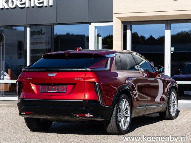 Cadillac Lyriq Luxury Level 3 600 E4 AWD 528PK EV/ 530 KM WLTP Actieradius/ Donker Interieur