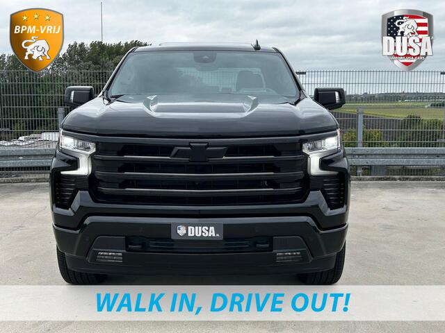 Chevrolet SILVERADO 1500 | 6.2 V8 | High Country | Black Ops | Leder | 22 Inch | Deksel | LPG Nieuw Binnen!