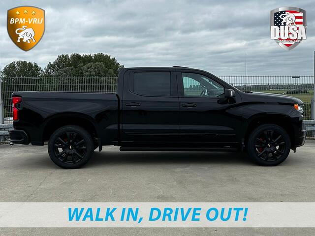 Chevrolet SILVERADO 1500 | 6.2 V8 | High Country | Black Ops | Leder | 22 Inch | Deksel | LPG Nieuw Binnen!