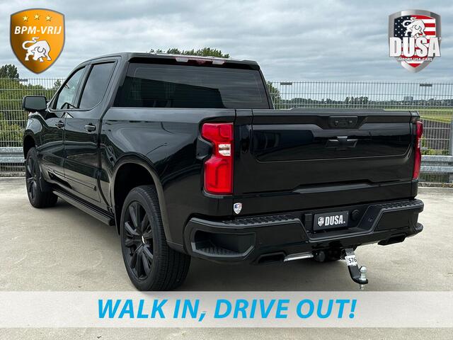 Chevrolet SILVERADO 1500 | 6.2 V8 | High Country | Black Ops | Leder | 22 Inch | Deksel | LPG Nieuw Binnen!