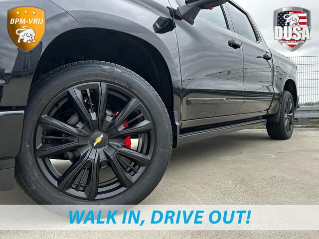 Chevrolet SILVERADO 1500 | 6.2 V8 | High Country | Black Ops | Leder | 22 Inch | Deksel | LPG Nieuw Binnen!